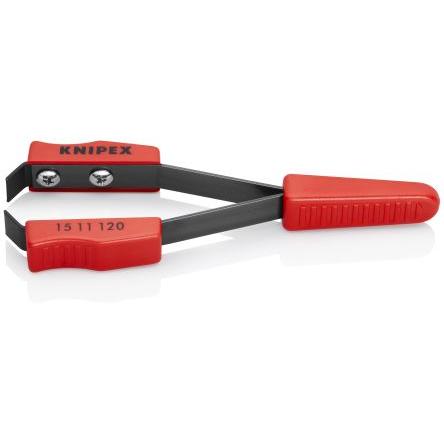 Pinzeta, celková délka: 125mm Antimagnetický, Nerezová ocel Odstraňování izolace špička Knipex