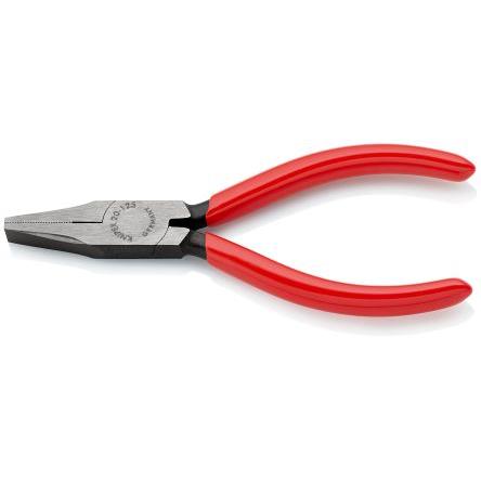 Ploché kleště 1, celková délka: 125mm, Nástrojová ocel speciální kvality délka čelistí 27mm Krátké Knipex