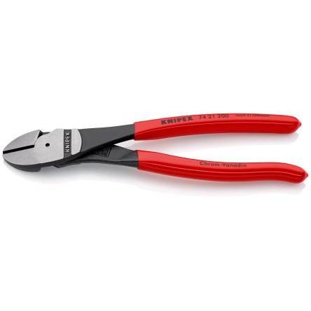 Boční řezačka, celková délka: 200mm, Plastem potažený S kuželkou, Plastové kapacita řezání 4.2 mm, číslo modelu: Knipex