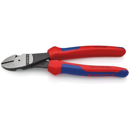Boční řezačka, celková délka: 200mm, Vícesložková rukojeť S kuželkou kapacita řezání 4.2 mm, číslo modelu: Knipex Knipex