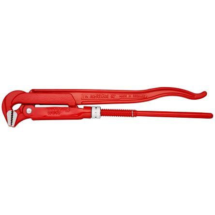 Klíč Trubkový hasák, celková délka: 420mm, Kov, Elektrická ocel, Chrom-vanadová ocel, rozevření čelistí: 60 mm Knipex