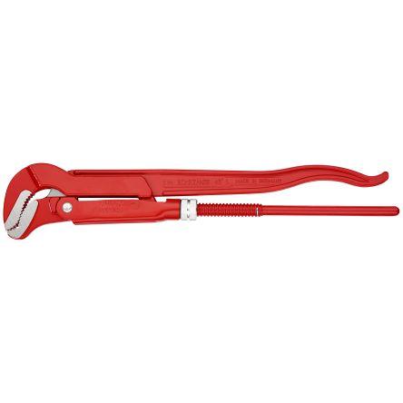 Klíč Trubkový hasák, celková délka: 420mm, Kov, Chrom-vanadová ocel, Elektrická ocel, rozevření čelistí: 60 mm Knipex