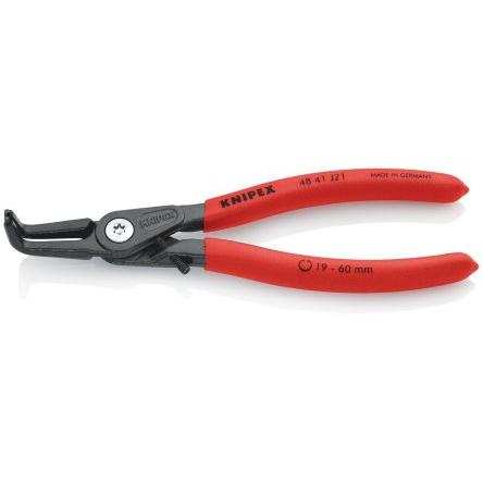 Kleště na pojistné kroužky, celková délka: 165mm 1, Elektrická ocel, Chrom-vanadová ocel Knipex