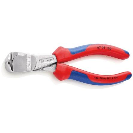 Řezačka, celková délka: 160mm Páka Knipex, kapacita řezání: 4.5 mm