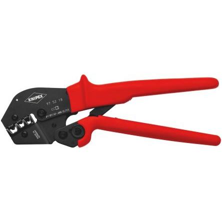 Krimpovací nástroj, řada: 97 Knipex, pro použití s: Dvojitá šněrovací objímka