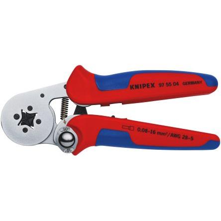 Krimpovací nástroj, řada: 97 Knipex 1 mm, pro použití s: Drážkovací pouzdro