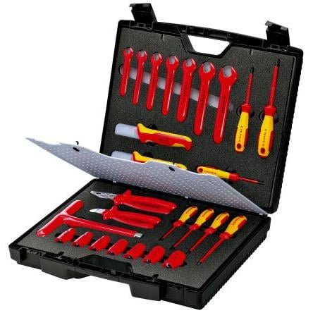 Kufřík na nářadí barva Černá, Plastové Knipex, výška: 105 mm, délka: 440 mm 385mm