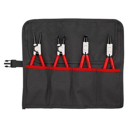 Knipex Sada kleští na pojistné kroužky 4 Sada kleští na pojistné kroužky