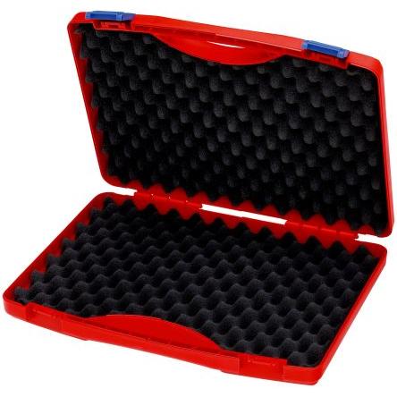 Box na nářadí barva Červená, Plastové Knipex, výška: 56 mm, délka: 340 mm 275mm