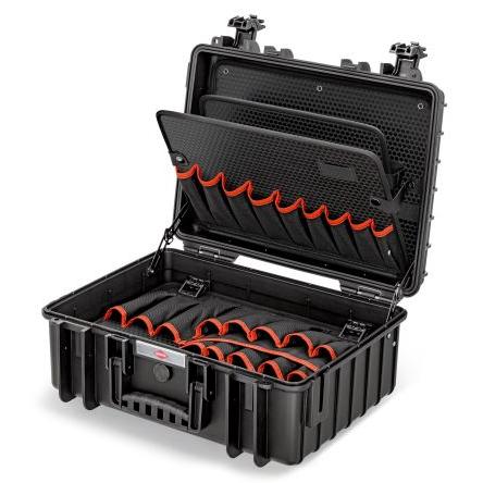 Kufřík na nářadí barva Černá, Polypropylen Knipex, výška: 190 mm, délka: 370 mm 470mm