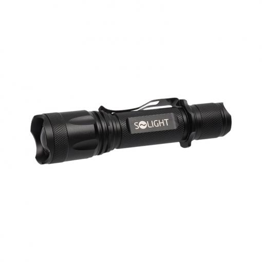 Nabíjecí LED svítilna Solight WN22, 600 lm, XM-L2 T6, fokus, 2200 mAh