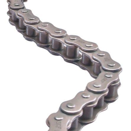 Válečkový řetěz 06B-1SS, Nerezová ocel, délka: 5 m PHC, délka: 5.72 mm BS rozteč 9.53 mm SKF