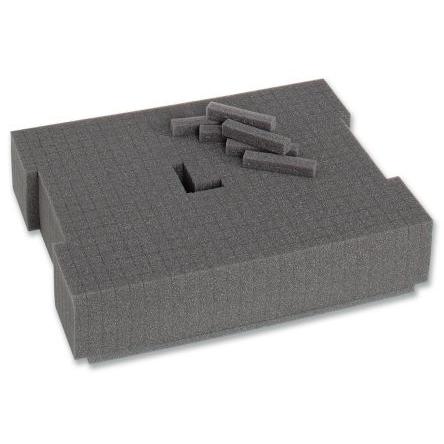 Pěnová vložka Šedá pravoúhlá pro L-BOXX 136, LS-BOXX 6000003673 BS SYSTEMS