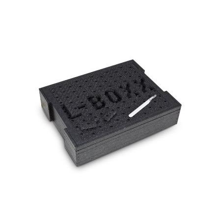 Pěnová vložka Černá pravoúhlá pro L-BOXX 136, LS-BOXX 6000003674 BS SYSTEMS