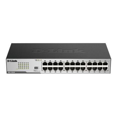Gigabitový switch, model: 24-Port Gigabit Unmanaged Desktop Switch 24portový 10Mbps, 100 Mbps, 1000 Mbps D-Link Neřízený