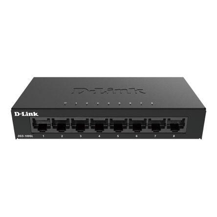 Gigabitový switch, model: 8-Port Gigabit Unmanaged Desktop Switch DGS-105 8portový 10Mbps, 100 Mbps, 1000 Mbps D-Link