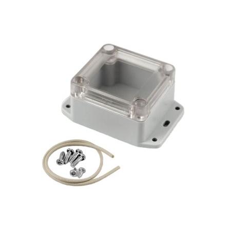 Hammond Univerzální skříň, řada: RP IP65 S přírubou barva Světle šedá barva Průhledné Polykarbonát 65 mm 40 mm 60 mm