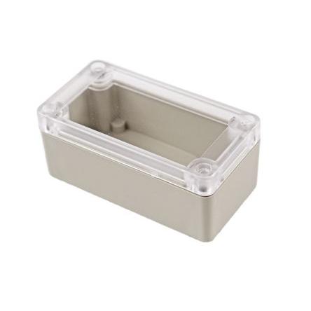 Hammond Univerzální skříň, řada: RP IP65 barva Světle šedá barva Průhledné ABS 95 mm 40 mm 50 mm Etylen-propylen diodový