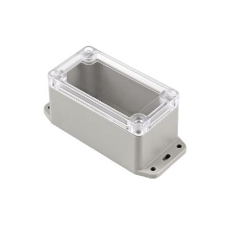 Hammond Univerzální skříň, řada: RP IP65 S přírubou barva Světle šedá barva Průhledné ABS 95 mm 50 mm 50 mm