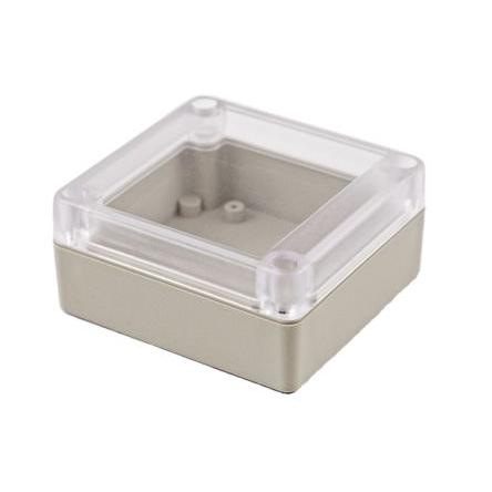 Hammond Univerzální skříň, řada: RP IP65 barva Světle šedá barva Průhledné ABS 85 mm 40 mm 80 mm Etylen-propylen diodový