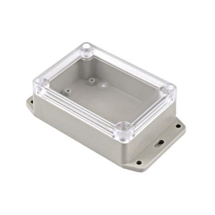Hammond Univerzální skříň, řada: RP IP65 S přírubou barva Světle šedá barva Průhledné ABS 105 mm 40 mm 75 mm