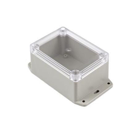 Hammond Univerzální skříň, řada: RP IP65 S přírubou barva Světle šedá barva Čirá ABS 105 mm 55 mm 75 mm Etylen-propylen