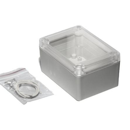 Hammond Univerzální skříň, řada: RP IP65 barva Světle šedá barva Průhledné ABS 105 mm 55 mm 75 mm Etylen-propylen
