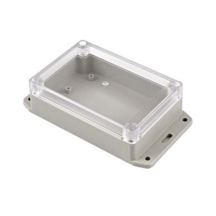 Hammond Univerzální skříň, řada: RP IP65 S přírubou barva Světle šedá barva Průhledné ABS 125 mm 40 mm 85 mm