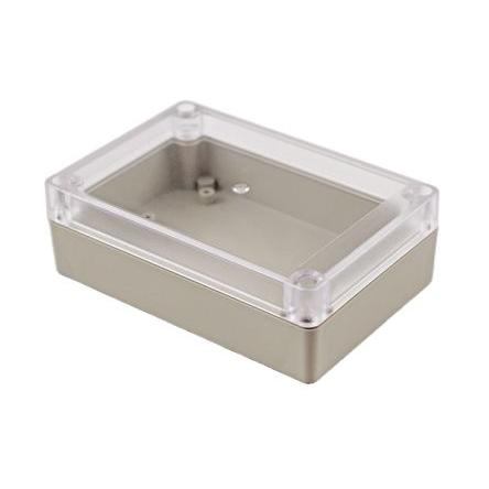 Hammond Univerzální skříň, řada: RP IP65 barva Světle šedá barva Průhledné ABS 125 mm 40 mm 85 mm Etylen-propylen