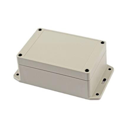 Hammond Univerzální skříň, řada: RP IP65 S přírubou barva Světle šedá barva Světle šedá ABS 125 mm 55 mm 85 mm Pryž