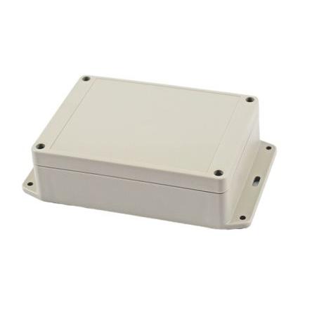 Hammond Univerzální skříň, řada: RP IP65 S přírubou barva Světle šedá barva Světle šedá ABS 145 mm 40 mm 105 mm Pryž