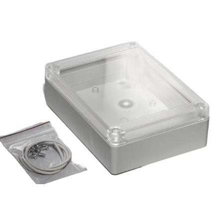 Hammond Univerzální skříň, řada: RP IP65 barva Světle šedá barva Čirá ABS 145 mm 40 mm 105 mm Etylen-propylen diodový