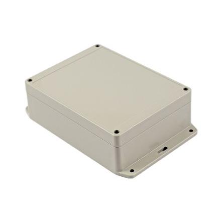 Hammond Univerzální skříň, řada: RP IP65 S přírubou barva Světle šedá barva Světle šedá ABS 165 mm 55 mm 125 mm