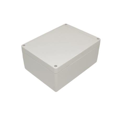 Hammond Univerzální skříň, řada: RP IP65 barva Světle šedá barva Světle šedá ABS 165 mm 125 mm 75 mm Pryž