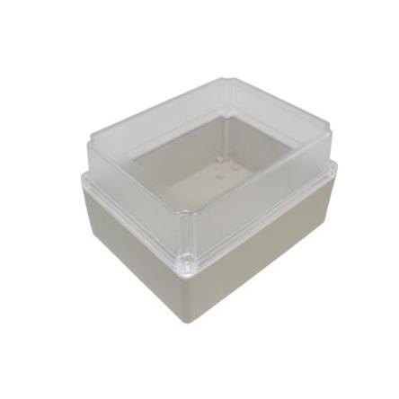 Hammond Univerzální skříň, řada: RP IP65 barva Světle šedá barva Čirá ABS 186 mm 110 mm 146 mm Etylen-propylen diodový