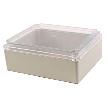 Hammond Univerzální skříň, řada: RP IP65 barva Světle šedá barva Průhledné ABS 250 mm 95 mm 200 mm Etylen-propylen