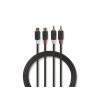 Kabel 2x CINCH konektor - 2x CINCH zdířka 5m NEDIS