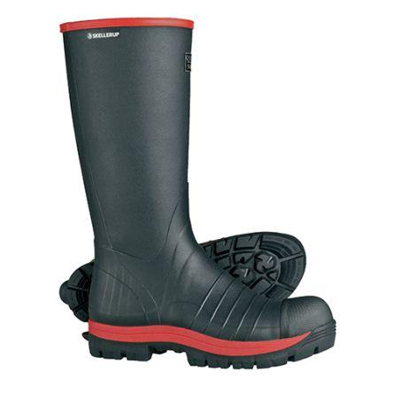 WR, HRO, řada: Quatro Bezpečnostní obuv obuv Unisex, Ocel 8, Černá, Červená Ano Goliath 42 SRC
