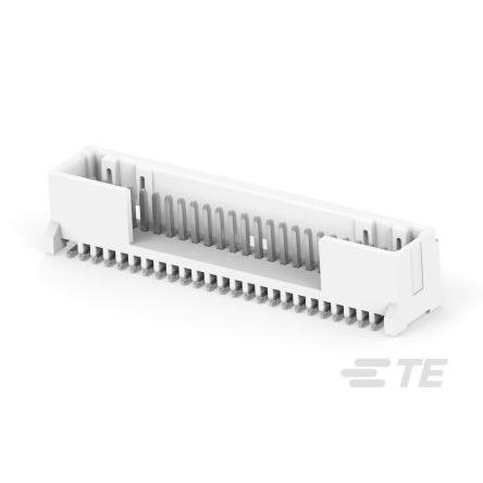 TE Connectivity Konektor PCB, řada: MICRO CT, Vodič-deska, počet kontaktů: 25, počet řad: 1, rozteč: 1.2 mm, orientace