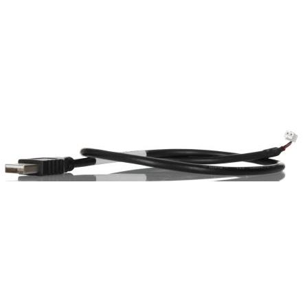 RS PRO Kabel USB Vnější, A: USB typu A, 500 mm Vnější, Černá, B: IDC