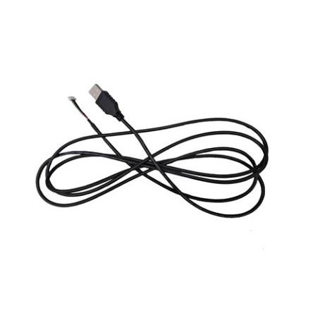 RS PRO Kabel USB Vnější, A: USB typu A, 2 m Vnější, Černá, B: IDC