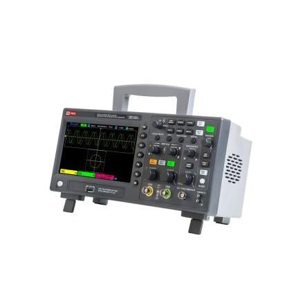 Digitální osciloskop, řada: RS PRO Pracovní stůl 100 MHz 2 kanálový, typ displeje: TFT LCD 8 Mpts RS PRO 2000 per sec