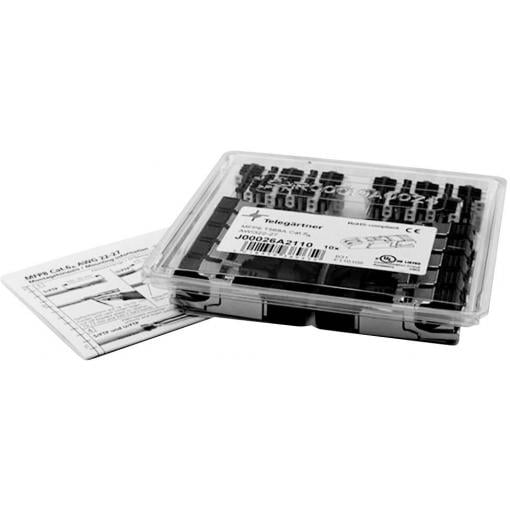 Telegärtner 100023044, 100023044, RJ45 konektor, RJ45, CAT 6A, piny:8P8C, 10 ks