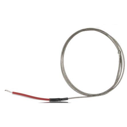 Snímač teploty brzdových destiček Brake Pad Thermocouple 1 m kabel typ K Nerezová ocel 4 mm sonda 4 mm na 400 °C JIS RS