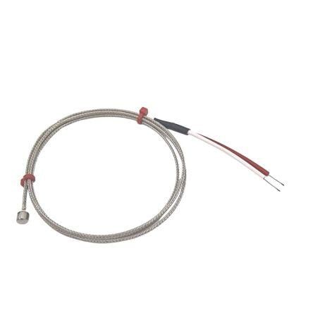 Snímač teploty brzdových destiček Brake Pad Thermocouple 1 m kabel typ K Nerezová ocel 4 mm sonda 3.2 mm na 400 °C JIS