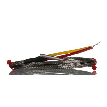 Uzemněný termočlánek RS PRO 2 m kabel typ K Nerezová ocel 40 mm sonda, -60 °C 3.18 mm na 350 °C ANSI, RoHS Compliant RS