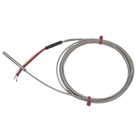 Uzemněný termočlánek RS PRO 2 m kabel typ K Nerezová ocel 40 mm sonda, -60 °C 4 mm na 350 °C JIS RS PRO