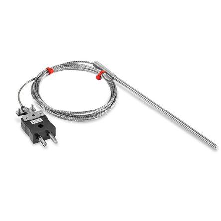 Termočlánek pro vysoké zatížení RS PRO 1 m kabel typ J Nerezová ocel 150 mm sonda, -60 °C 4.5 mm na 350 °C IEC, RoHS