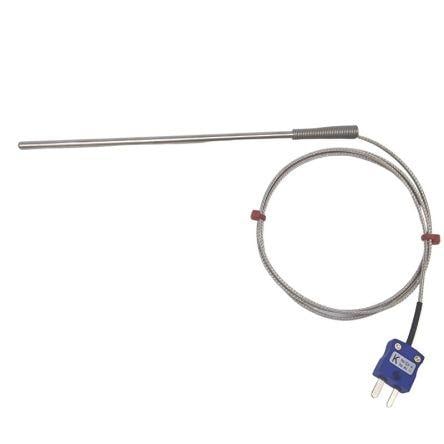 Termočlánek pro vysoké zatížení RS PRO 2 m kabel typ K Nerezová ocel 150 mm sonda, -60 °C 4.5 mm na 350 °C JIS RS PRO