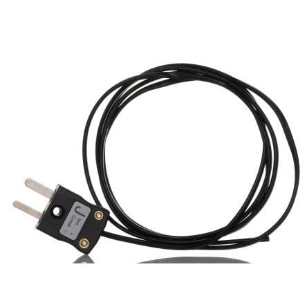 Hermeticky uzavřený termočlánek RS PRO 1 m kabel typ J Perfluoralkoxyalkan 1 m sonda, -75 °C 7 mm na 260 °C IEC, RoHS